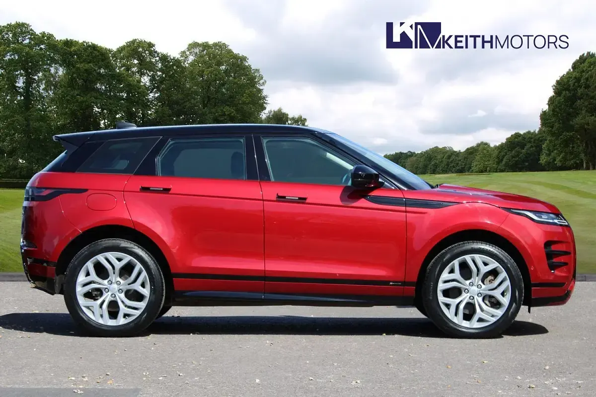 Used Land Rover Range Rover evoque SE Dynamic 2020 Red SUV