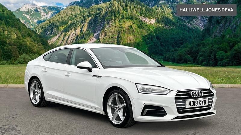 White Used 2019 Audi A5 Sport Hatchback | £11,995 (Super price) - Image 1/4