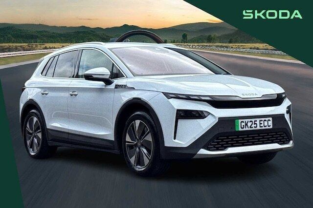 Moon white metallic New 2025 Skoda Elroq SUV | £31,990 (Good price) - Image 1/4