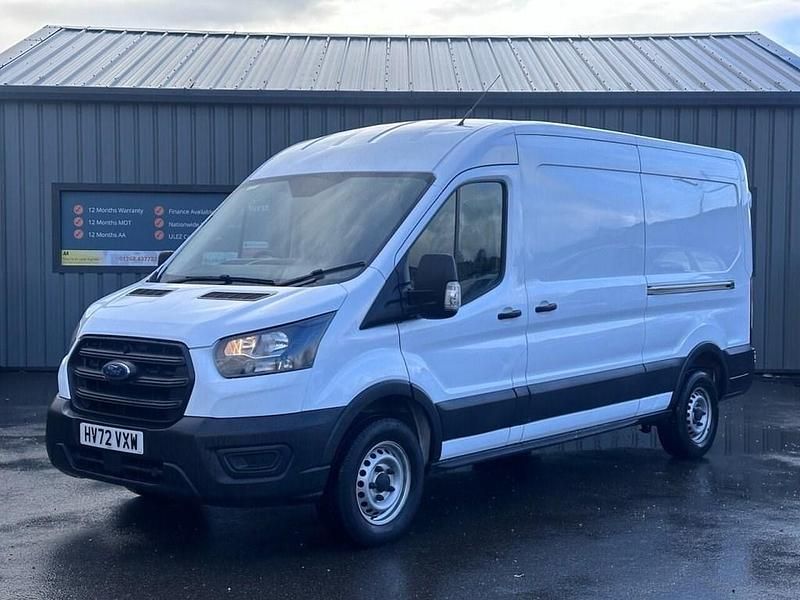 Used Ford Transit 130 HP (95 kW) 2022 White Van