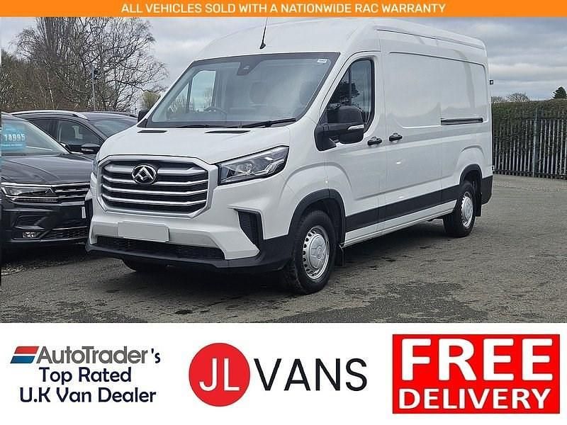 Used Maxus V90 163 HP (119 kW) 2023 White Van
