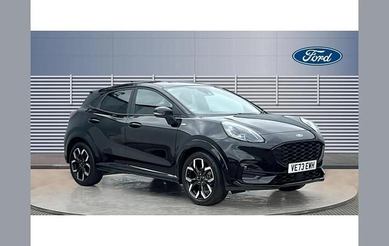Black Used 2023 Ford Puma ST-Line X SUV | £16,936 (Fair price) - Image 1/4