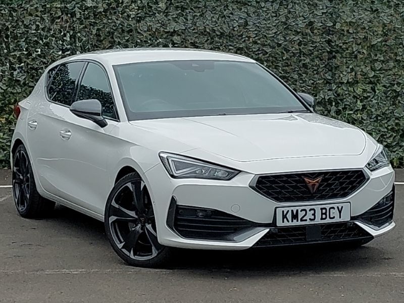 White Used 2023 Cupra Leon VZ2 Hatchback | £22,698 (Fair price) - Image 1/4