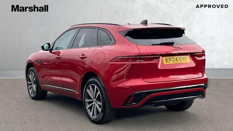 Second-hand Jaguar F-Pace R-Dynamic 404 CP (297 kW) 2024 Roșu SUV