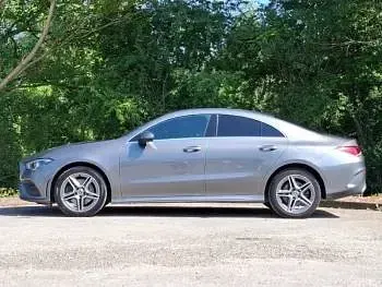Used Mercedes CLA250e AMG Line Premium 218 HP (160 kW) 2022 Grey Coupe