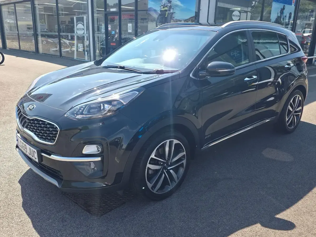 Used Kia Sportage 177 HP (130 kW) 2019 Black SUV