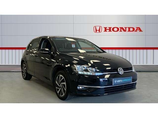 Black Used 2019 VW Golf VII Match Hatchback | £14,288 (Fair price) - Image 1/4