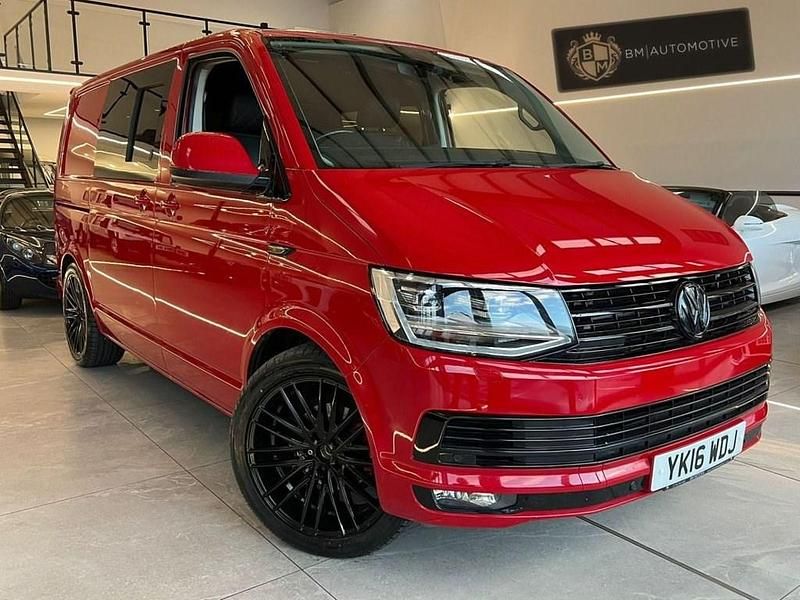 Red Used 2016 VW Transporter Highline Van | £21,995 - Image 1/4