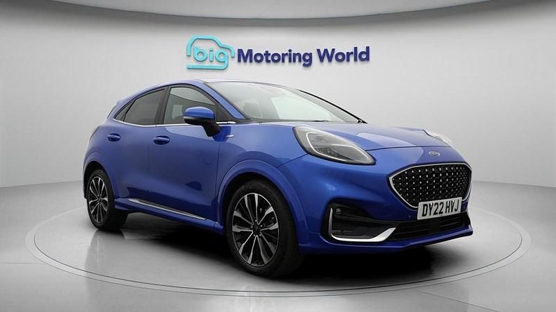 Used Ford Puma ST-Line 125 HP (91 kW) 2022 Blue SUV