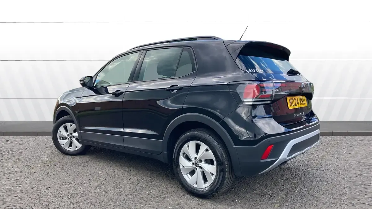 Used VW T-Cross Life 95 HP (69 kW) 2024 Black SUV