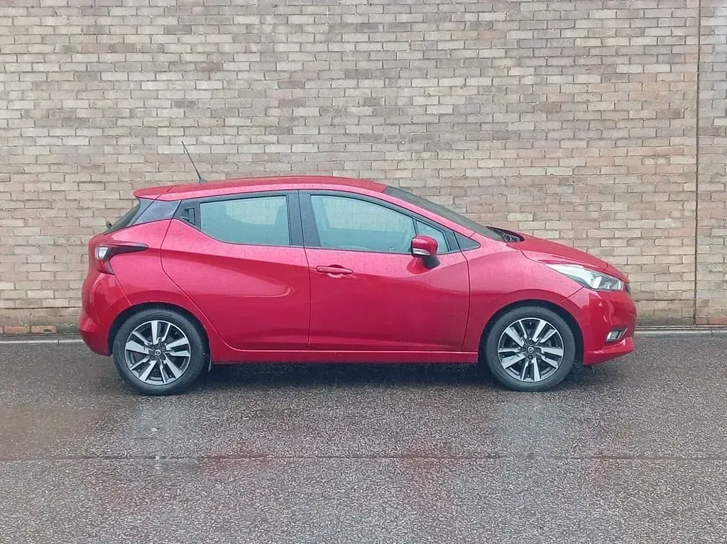 Used Nissan Micra Acenta Limited Edition 90 HP (66 kW) 2019 Red Hatchback