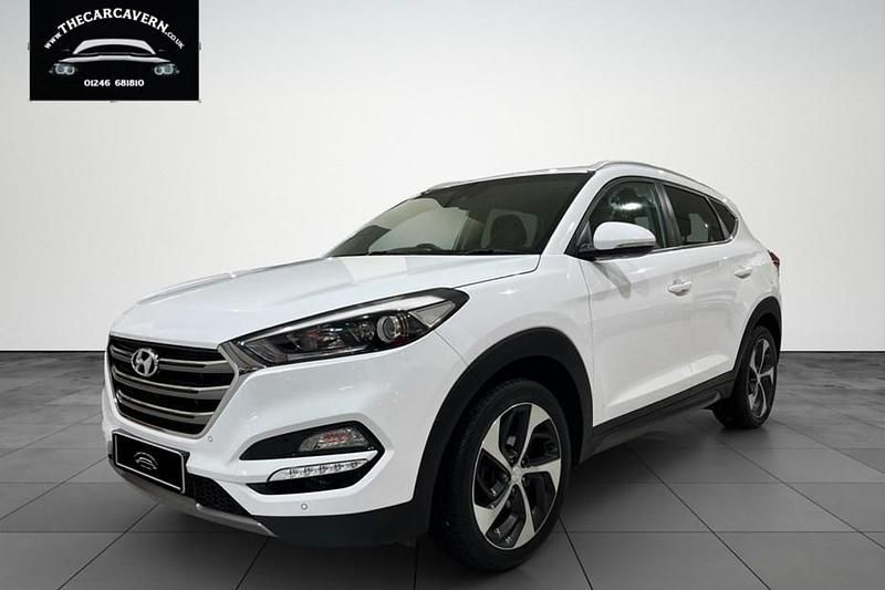 Used Hyundai Tucson Premium 185 HP (136 kW) 2016 White SUV