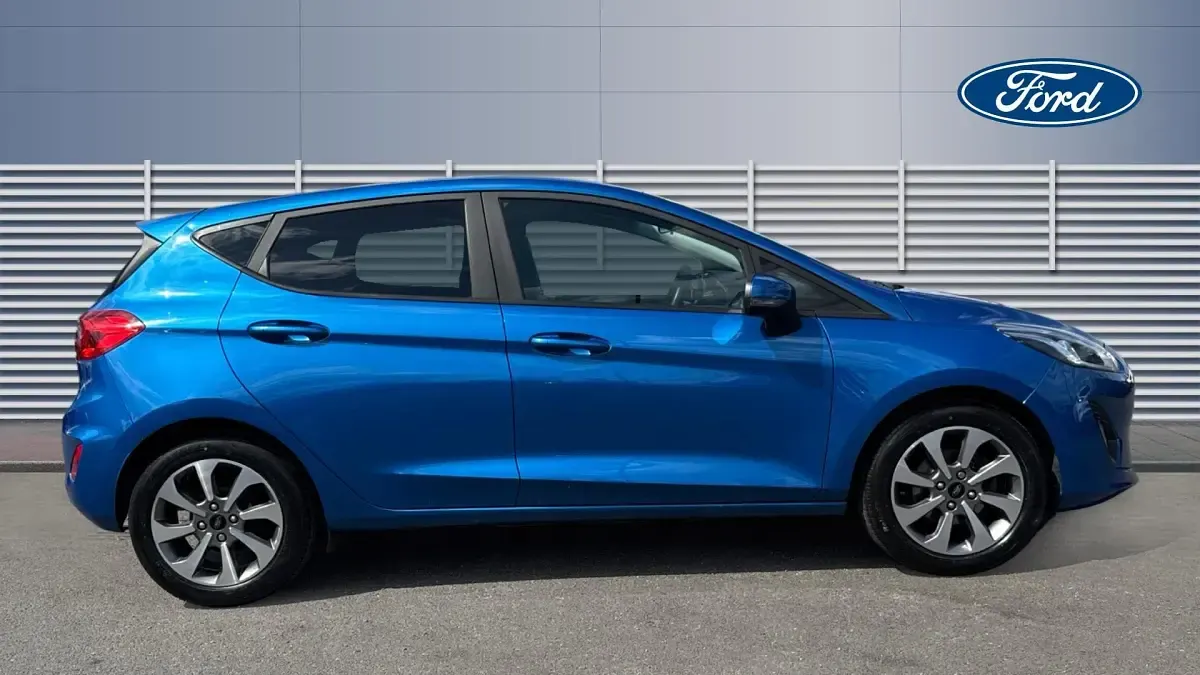 Used Ford Fiesta Trend 95 HP (69 kW) 2020 Blue Hatchback