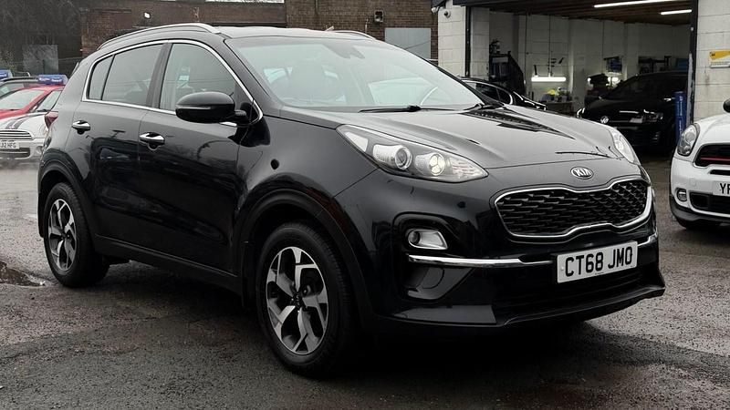 Used Kia Sportage 130 HP (95 kW) 2019 Black SUV