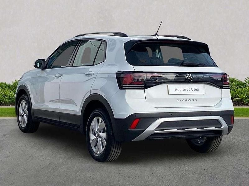 New VW T-Cross Life 115 HP (84 kW) 2025 White SUV