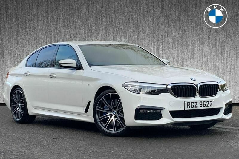 Used BMW 540 M Sport 340 HP (250 kW) 2017 White Sedan