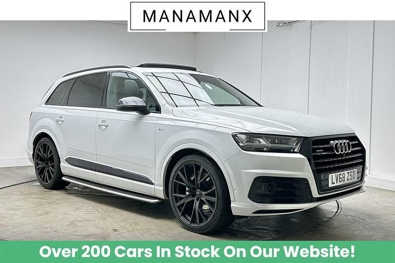 White Used 2019 Audi Q7 Advanced SUV | £32,270 (Super price) - Image 1/3