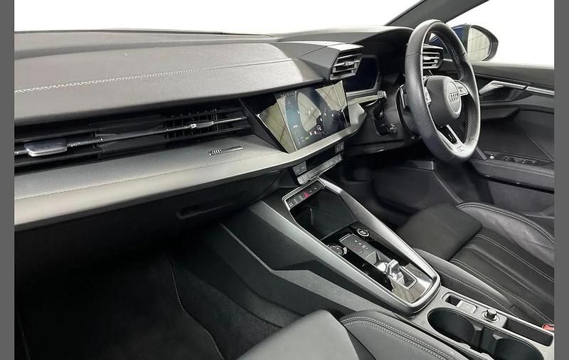 Used Audi A3 S-Line 150 HP (110 kW) 2022 Blue Sedan
