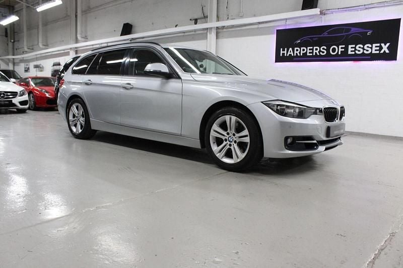 Silver Used 2014 BMW 328 Sport Line Estate | £7,295 (Fair price) - Image 1/4