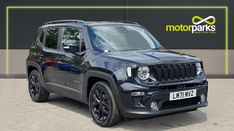 Black Used 2021 Jeep Renegade Night Eagle SUV | £16,300 (Fair price) - Image 1/4
