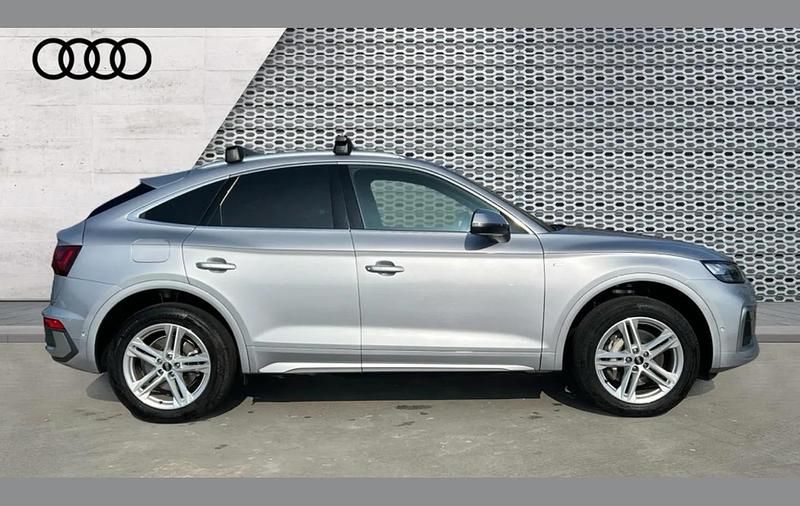 Used Audi Q5 Sportback S-Line 295 HP (216 kW) 2024 Silver SUV