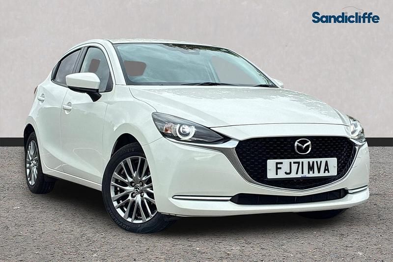 White Used 2021 Mazda 2 Inclusive Hatchback | £13,497 (Good price) - Image 1/4