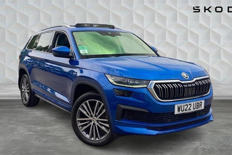 Blue Used 2022 Skoda Kodiaq LAURIN & KLEMENT SUV | £33,750 (Expensive) - Image 1/4