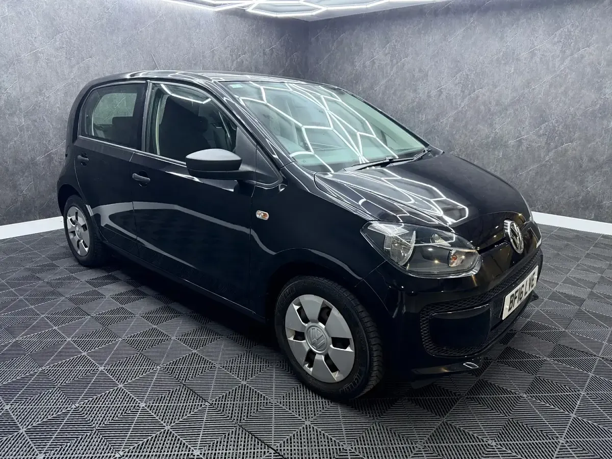 Used VW up! take up! 59 HP (43 kW) 2016 Black Hatchback