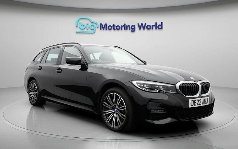 Used BMW 330e M Sport 292 HP (214 kW) 2022 Black Estate