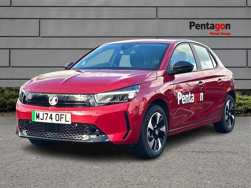 Used Vauxhall Corsa-e Design Edition 100 kW (136 HP) 2024 Red Hatchback