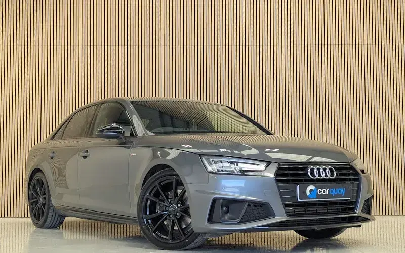 Used Audi A4 Black Edition 150 HP (110 kW) 2019 Grey Sedan