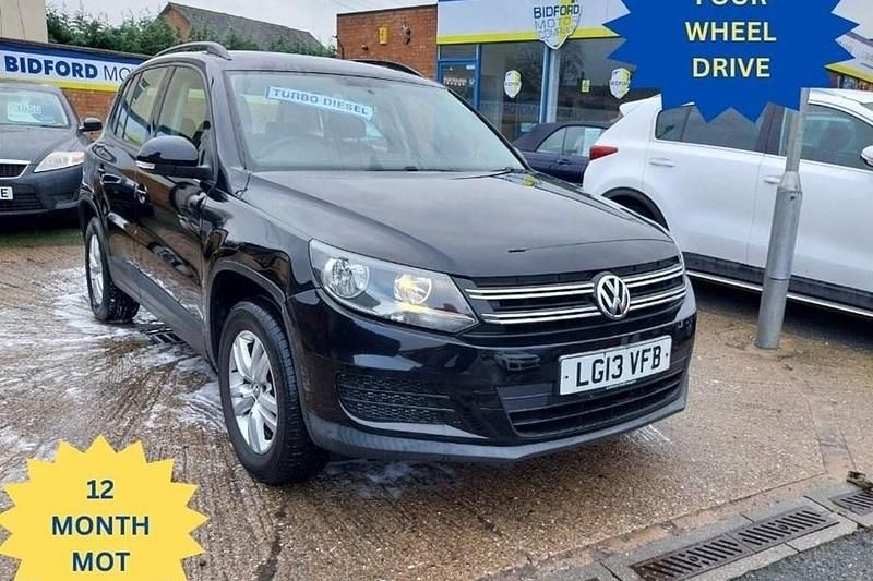 Black Used 2013 VW Tiguan S SUV | £6,695 (Fair price) - Image 1/1