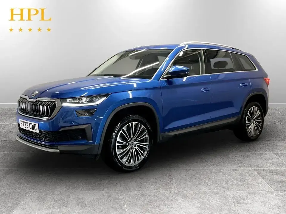 Used Skoda Kodiaq SE L Executive 150 HP (110 kW) 2023 Blue SUV