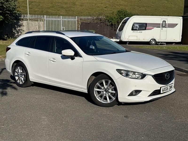 Begagnad Mazda 6 2016 Vit Kombi