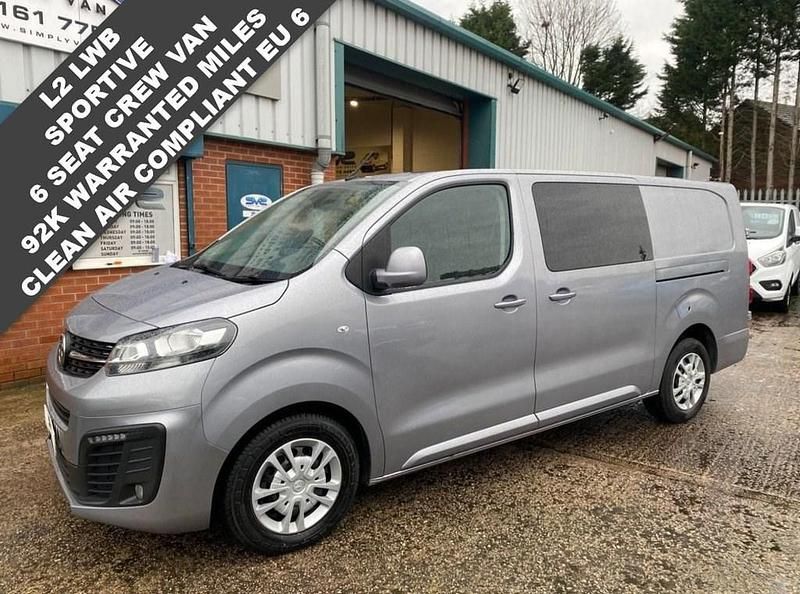Used Vauxhall Vivaro Sportive 120 HP (88 kW) 2021 Grey MPV