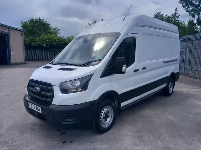 Used Ford Transit 130 HP (95 kW) 2022 White Van