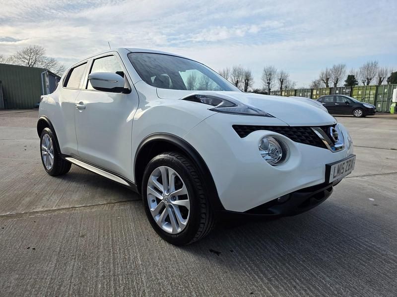 Used Nissan Juke Acenta Premium 115 HP (84 kW) 2015 White SUV
