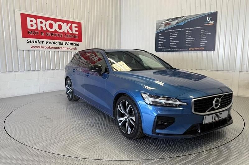 Blue Used 2019 Volvo V60 R-Design Estate | £17,390 (A bit pricey) - Image 1/1