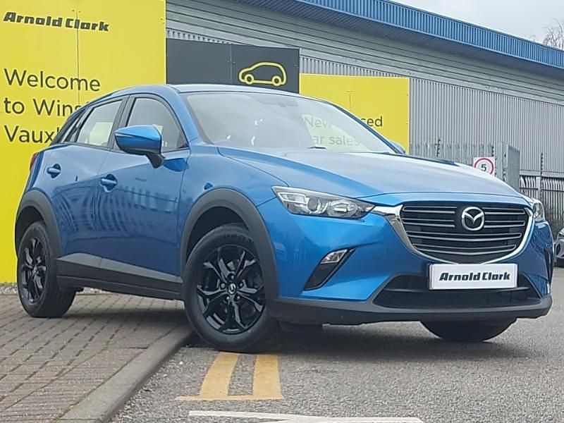 Begagnad Mazda CX-3 121 HK (88 kW) 2019 Blå SUV