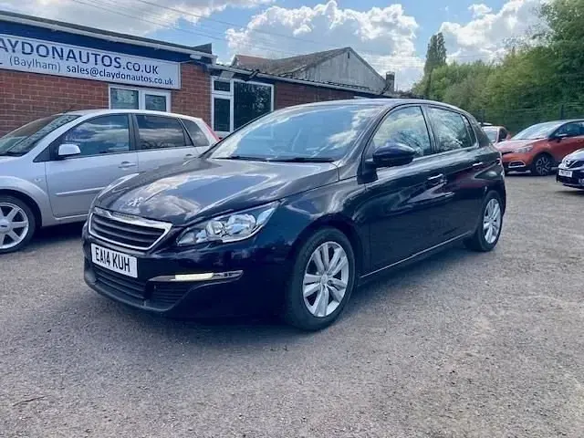 Second-hand Peugeot 308 Active 100 CP (73 kW) 2014 Albastru Hatchback