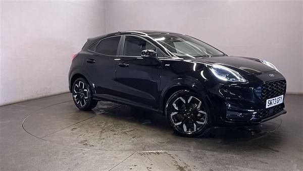 Black Used 2024 Ford Puma ST-Line X SUV | £18,499 (Fair price) - Image 1/4