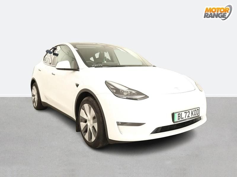 Used Tesla Model Y Long Range AWD 378 kW (514 HP) 2022 White SUV