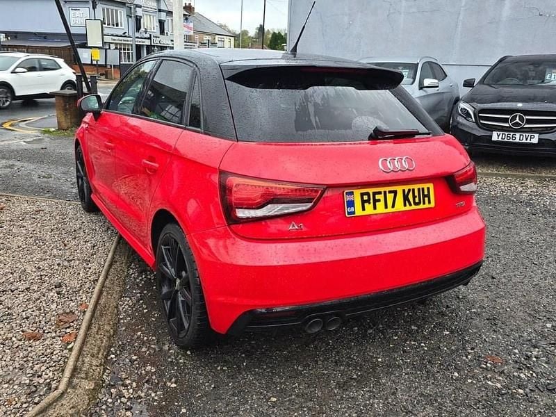 Used Audi A1 Sportback Black Edition 150 HP (110 kW) 2017 Red Hatchback