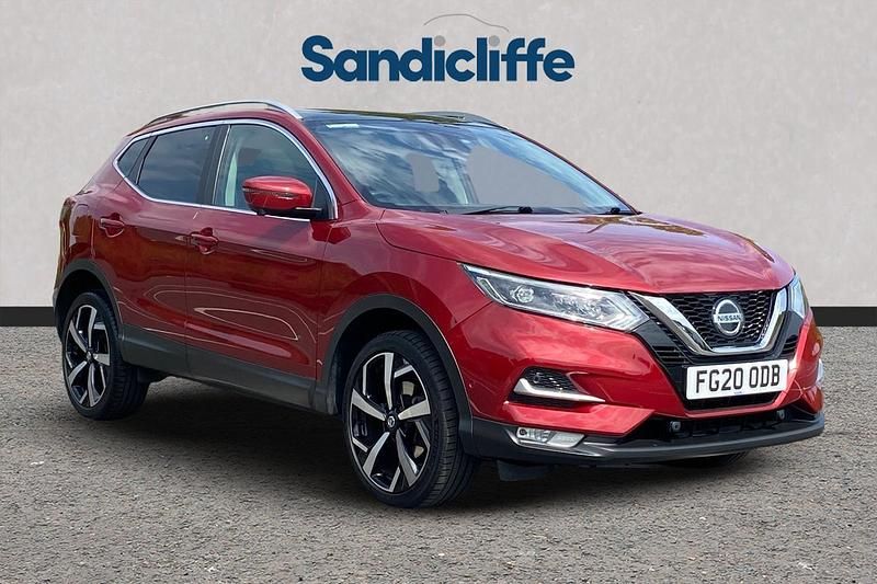Red Used 2020 Nissan Qashqai Tekna SUV | £15,981 (Fair price) - Image 1/4