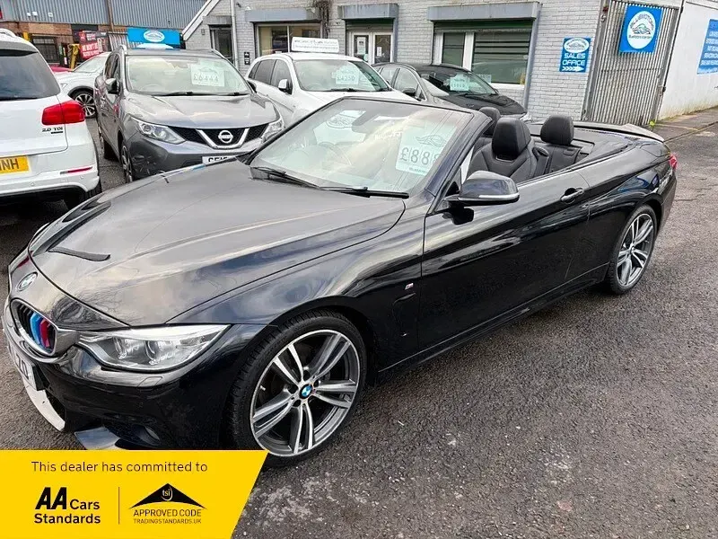 Used BMW 420 M Sport 2014 Black Cabriolet