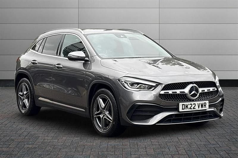 Mountain grey Used 2022 Mercedes GLA180 AMG Line Premium SUV | £28,150 (Fair price) - Image 1/4