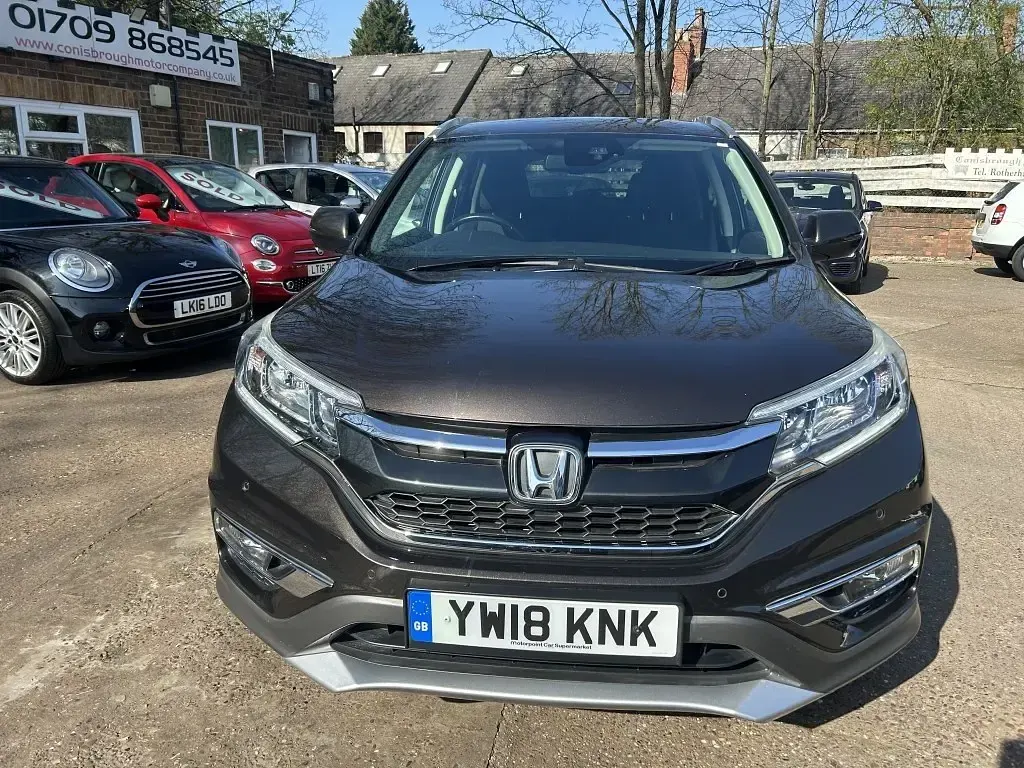 Begagnad Honda CR-V SE Plus 2018 Brun SUV