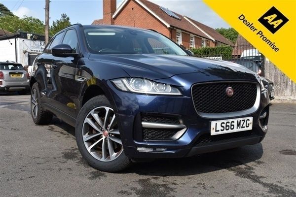 Blue Used 2016 Jaguar F-Pace R-Sport SUV | £12,990 (Fair price) - Image 1/1