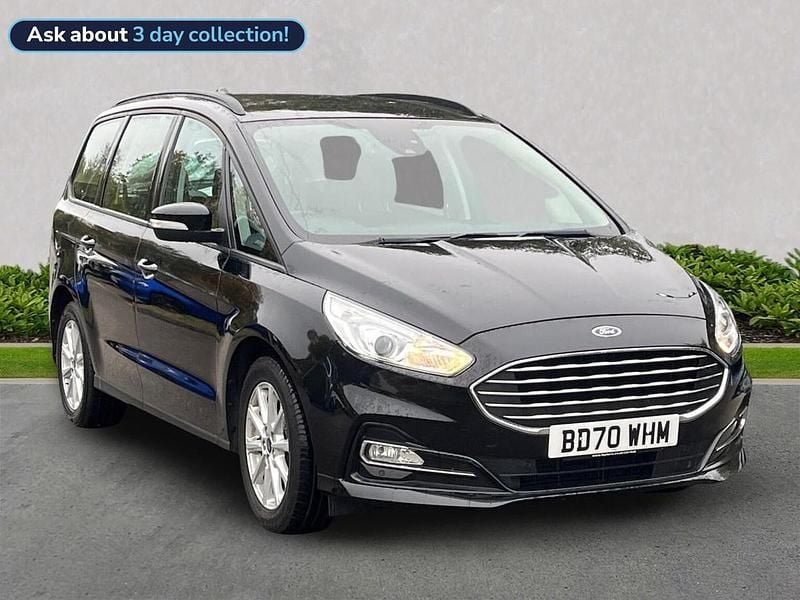 Black Used 2021 Ford Galaxy Zetec MPV | £15,499 (Fair price) - Image 1/4
