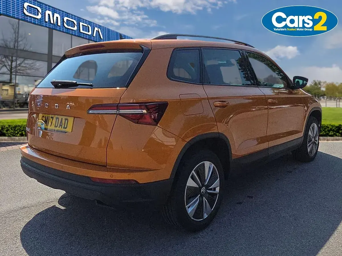 Used Skoda Karoq SE Drive 2023 Orange SUV